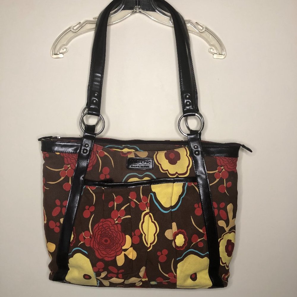 Kailo Chic Collection Pacific Design Boho Lap Top Bag Y2K Hippie School Academia